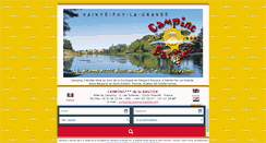 Desktop Screenshot of camping-bastide.com